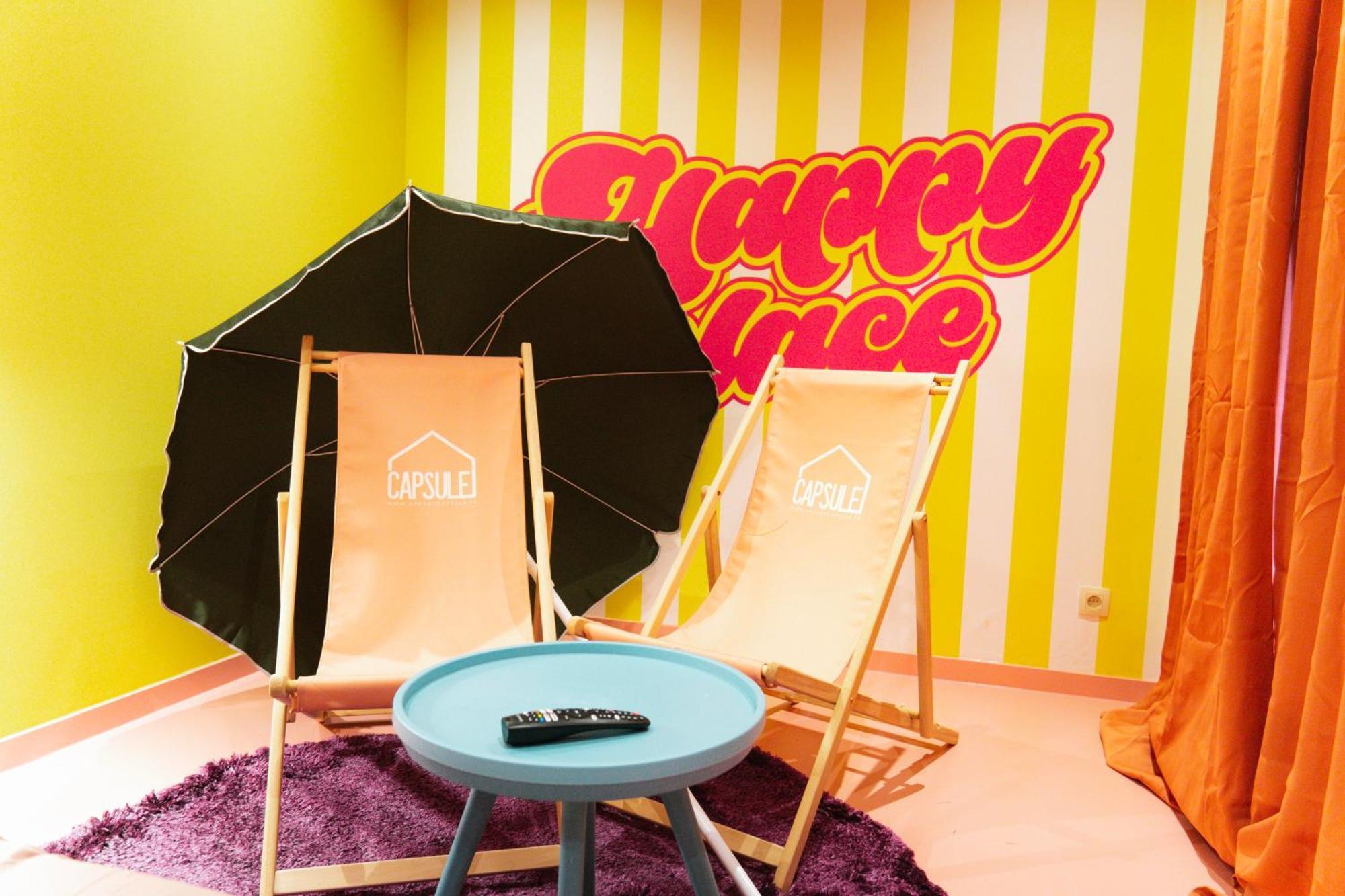 Capsule Girl Power Spa - Balneo - Sauna - Karaoke - Billard - 2 Chambres شارلروا المظهر الخارجي الصورة